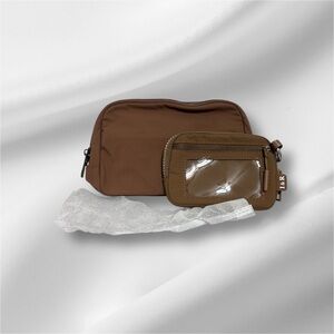 Brown Sling Bag Set